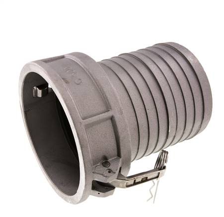 Camlock DN 140 (6'') Aluminium Coupling Hose Pillar (150 mm) Type C MIL-C-27487