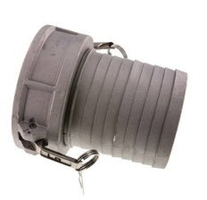 Camlock DN 140 (6'') Aluminium Coupling Hose Pillar (150 mm) Type C MIL-C-27487