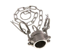 Camlock DN 15 (1/2'') Stainless Steel Coupling End Cap Type DC MIL-C-27487