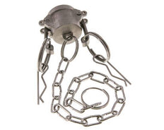Camlock DN 15 (1/2'') Stainless Steel Coupling End Cap Type DC MIL-C-27487