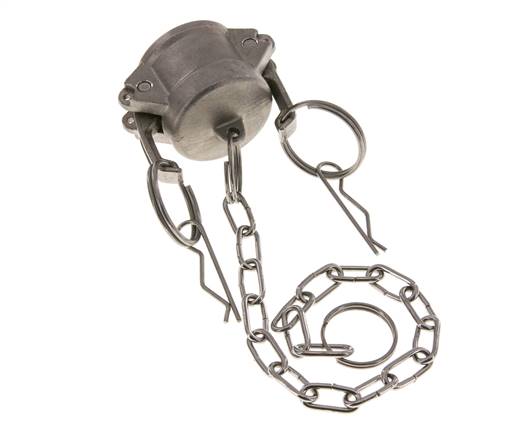 Camlock DN 25 (1'') Stainless Steel Coupling End Cap Type DC MIL-C-27487