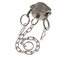 Camlock DN 25 (1'') Stainless Steel Coupling End Cap Type DC MIL-C-27487