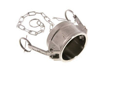 Camlock DN 50 (2'') Stainless Steel Coupling End Cap Type DC MIL-C-27487