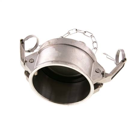Camlock DN 75 (3'') Stainless Steel Coupling End Cap Type DC MIL-C-27487