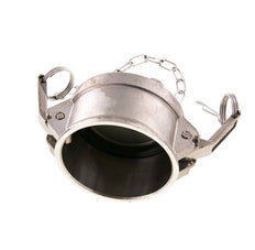 Camlock DN 75 (3'') Stainless Steel Coupling End Cap Type DC MIL-C-27487