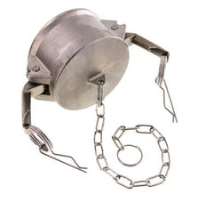 Camlock DN 75 (3'') Stainless Steel Coupling End Cap Type DC MIL-C-27487