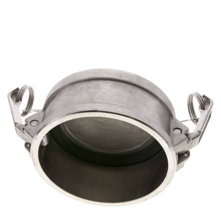 Camlock DN 90 (4'') Stainless Steel Coupling End Cap Type DC MIL-C-27487