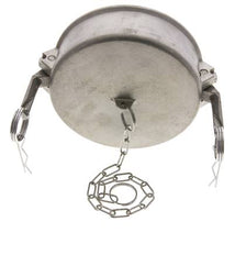 Camlock DN 120 (5'') Stainless Steel Coupling End Cap Type DC MIL-C-27487
