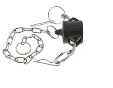 Camlock DN 20 (3/4'') Polypropylene Coupling End Cap Type DC MIL-C-27487