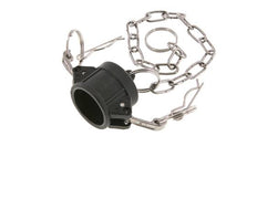 Camlock DN 20 (3/4'') Polypropylene Coupling End Cap Type DC MIL-C-27487