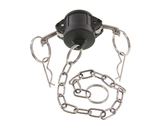 Camlock DN 20 (3/4'') Polypropylene Coupling End Cap Type DC MIL-C-27487