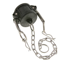 Camlock DN 32 (1 1/4'') Polypropylene Coupling End Cap Type DC MIL-C-27487