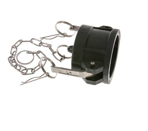 Camlock DN 50 (2'') Polypropylene Coupling End Cap Type DC MIL-C-27487