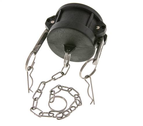 Camlock DN 50 (2'') Polypropylene Coupling End Cap Type DC MIL-C-27487