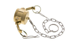 Camlock DN 25 (1'') Brass Coupling End Cap Type DC MIL-C-27487