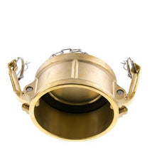 Camlock DN 75 (3'') Brass Coupling End Cap Type DC MIL-C-27487