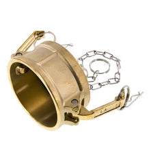 Camlock DN 75 (3'') Brass Coupling End Cap Type DC MIL-C-27487
