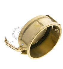 Camlock DN 120 (5'') Brass Coupling End Cap Type DC MIL-C-27487