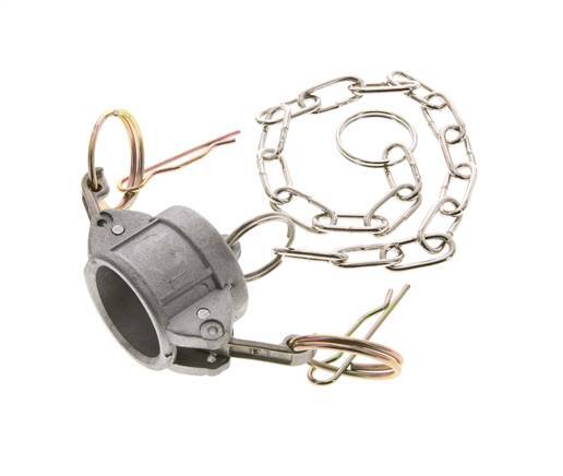 Camlock DN 20 (3/4'') Aluminium Coupling End Cap Type DC MIL-C-27487
