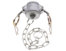 Camlock DN 25 (1'') Aluminium Coupling End Cap Type DC MIL-C-27487