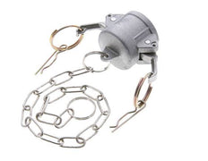Camlock DN 25 (1'') Aluminium Coupling End Cap Type DC MIL-C-27487