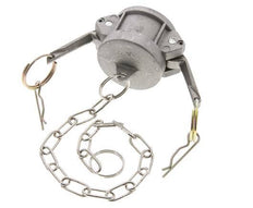 Camlock DN 32 (1 1/4'') Aluminium Coupling End Cap Type DC MIL-C-27487