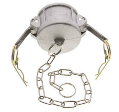 Camlock DN 50 (2'') Aluminium Coupling End Cap Type DC MIL-C-27487