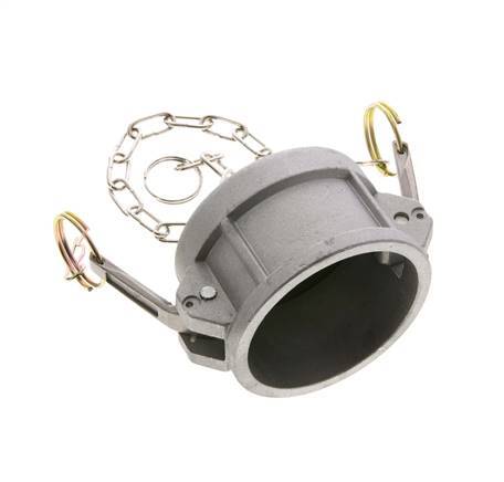 Camlock DN 60 (2 1/2'') Aluminium Coupling End Cap Type DC MIL-C-27487