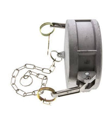 Camlock DN 90 (4'') Aluminium Coupling End Cap Type DC MIL-C-27487
