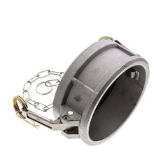 Camlock DN 90 (4'') Aluminium Coupling End Cap Type DC MIL-C-27487