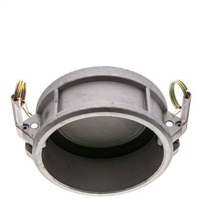 Camlock DN 90 (4'') Aluminium Coupling End Cap Type DC MIL-C-27487