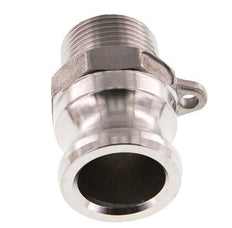 Camlock DN 20 (3/4'') Stainless Steel Coupling R 3/4'' Male Thread Type F MIL-C-27487