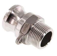 Camlock DN 20 (3/4'') Stainless Steel Coupling R 3/4'' Male Thread Type F MIL-C-27487
