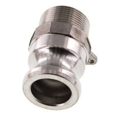 Camlock DN 32 (1 1/4'') Stainless Steel Coupling R 1 1/4'' Male Thread Type F MIL-C-27487