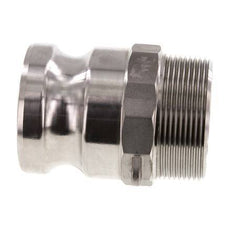 Camlock DN 50 (2'') Stainless Steel Coupling R 2'' Male Thread Type F MIL-C-27487