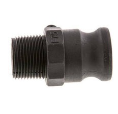 Camlock DN 20 (3/4'') Polypropylene Coupling R 3/4'' Male Thread Type F MIL-C-27487 [2 Pieces]