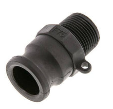 Camlock DN 20 (3/4'') Polypropylene Coupling R 3/4'' Male Thread Type F MIL-C-27487 [2 Pieces]