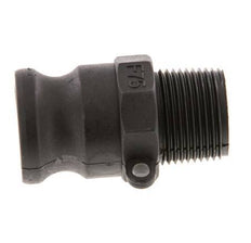 Camlock DN 20 (3/4'') Polypropylene Coupling R 3/4'' Male Thread Type F MIL-C-27487 [2 Pieces]