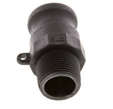 Camlock DN 20 (3/4'') Polypropylene Coupling R 3/4'' Male Thread Type F MIL-C-27487 [2 Pieces]