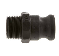 Camlock DN 25 (1'') Polypropylene Coupling R 1'' Male Thread Type F MIL-C-27487 [2 Pieces]