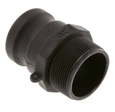Camlock DN 50 (2'') Polypropylene Coupling R 2'' Male Thread Type F MIL-C-27487