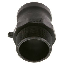 Camlock DN 50 (2'') Polypropylene Coupling R 2'' Male Thread Type F MIL-C-27487