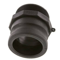 Camlock DN 75 (3'') Polypropylene Coupling R 3'' Male Thread Type F MIL-C-27487
