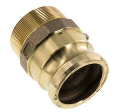 Camlock DN 60 (2 1/2'') Brass Coupling R 2 1/2'' Male Thread Type F MIL-C-27487