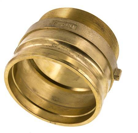 Camlock DN 120 (5'') Brass Coupling R 5'' Male Thread Type F MIL-C-27487