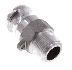 Camlock DN 20 (3/4'') Aluminium Coupling R 3/4'' Male Thread Type F MIL-C-27487