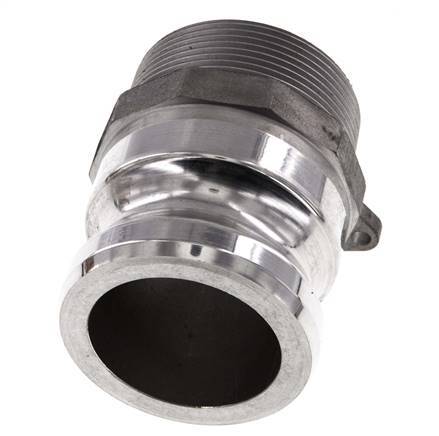Camlock DN 50 (2'') Aluminium Coupling R 2'' Male Thread Type F MIL-C-27487