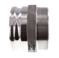 Camlock DN 120 (5'') Aluminium Coupling R 5'' Male Thread Type F MIL-C-27487
