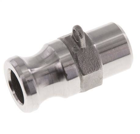 Camlock DN 15 (1/2'') Stainless Steel Coupling Weld End (21.3 mm) Type F (AS) MIL-C-27487