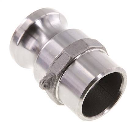 Camlock DN 32 (1 1/4'') Stainless Steel Coupling Weld End (42.4 mm) Type F (AS) MIL-C-27487